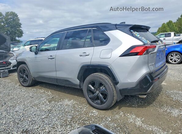 4T3EWRFV2LU003977 2020 TOYOTA RAV4 Silver Rear left