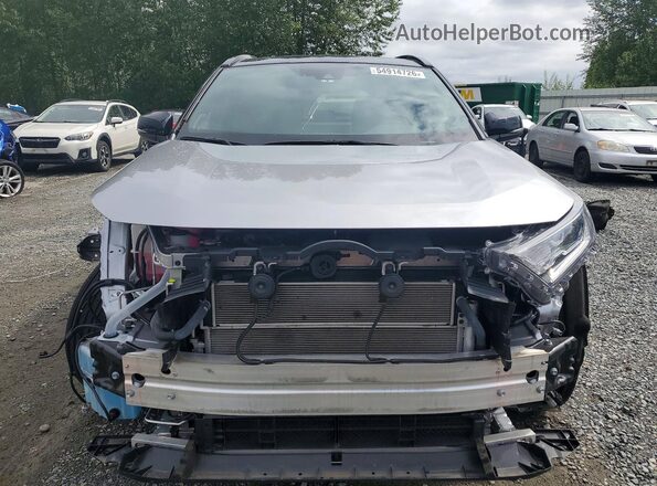 4T3EWRFV2LU003977 2020 TOYOTA RAV4 Silver Front view