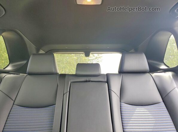 4T3EWRFV2LU003977 2020 TOYOTA RAV4 Silver Rear seats view