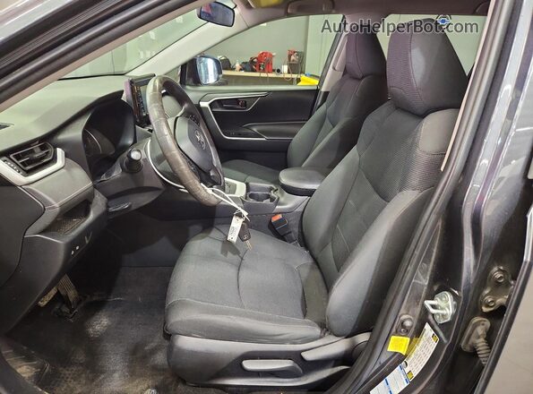 4T3L6RFV1MU007415 2021 TOYOTA RAV4 Gray Widok wnętrza z przodu