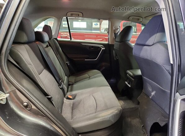 4T3L6RFV1MU007415 2021 TOYOTA RAV4 Gray Widok wnętrza z tyłu
