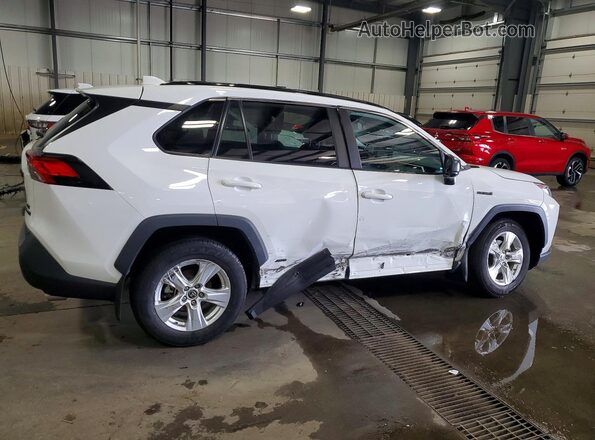 4T3LWRFV0MU034668 2021 TOYOTA RAV4 White უკანა მარჯვენა