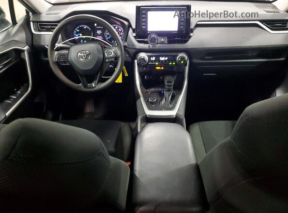 4T3LWRFV0MU034668 2021 TOYOTA RAV4 White წინა პანელის ხედი