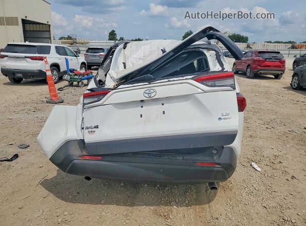 4T3LWRFV0SU210776 2025 TOYOTA RAV4 White Widok z tyłu