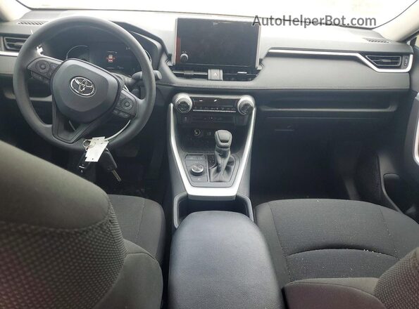 4T3LWRFV0SU210776 2025 TOYOTA RAV4 White Widok deski rozdzielczej