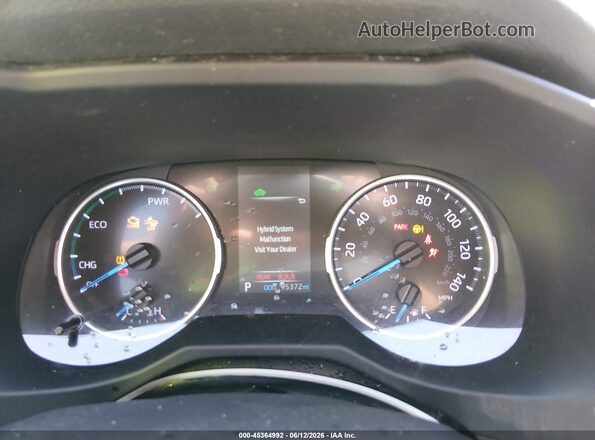 4T3LWRFV1NU050332 2022 TOYOTA RAV4 HYBRID Dark Blue Вид задніх сидінь
