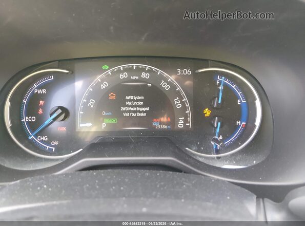 4T3LWRFV1RU128257 2024 TOYOTA RAV4 HYBRID Gray Rear seats view