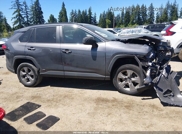 4T3LWRFV1RU148623 2024 TOYOTA RAV4 HYBRID Gray უკანა სალონის ხედი