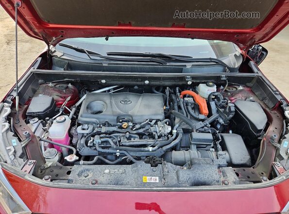 4T3LWRFV2NU055846 2022 TOYOTA RAV4 Красный 