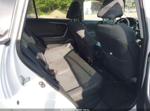 4T3LWRFV3MU046880 2021 TOYOTA RAV4 HYBRID White VIN კოდის სტიკერის ხედი
