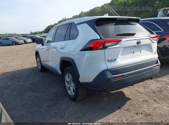4T3LWRFV3MU046880 2021 TOYOTA RAV4 HYBRID White უკანა მარცხენა
