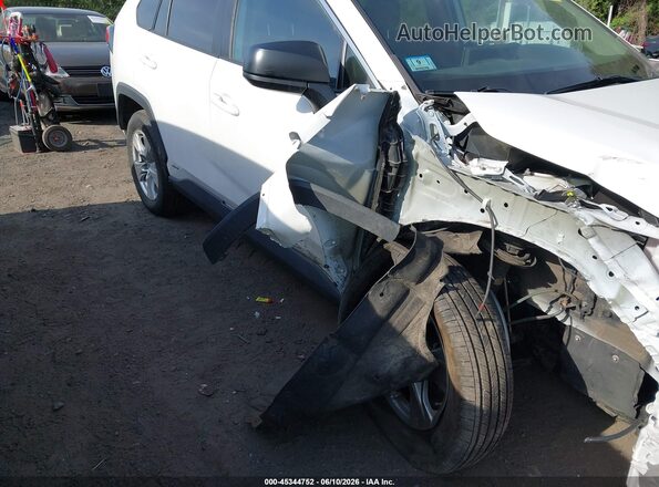 4T3LWRFV3MU046880 2021 TOYOTA RAV4 HYBRID White წინა ხედი