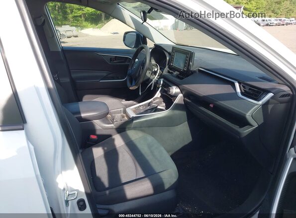 4T3LWRFV3MU046880 2021 TOYOTA RAV4 HYBRID White წინა სალონის ხედი