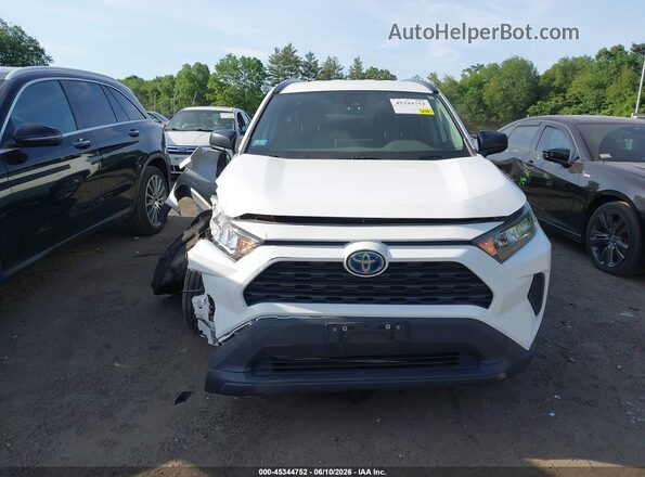 4T3LWRFV3MU046880 2021 TOYOTA RAV4 HYBRID White ხელსაწყოთა პანელის ხედი