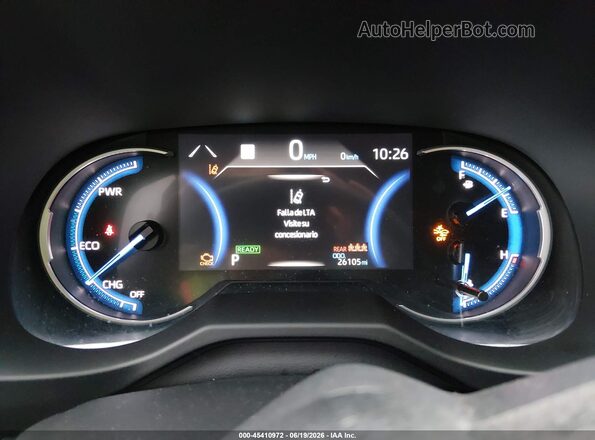 4T3LWRFV3SU192872 2025 TOYOTA RAV4 HYBRID White უკანა სავარძლების ხედი