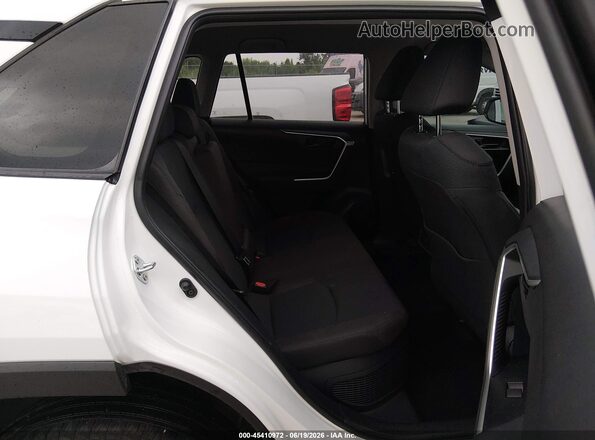 4T3LWRFV3SU192872 2025 TOYOTA RAV4 HYBRID White VIN კოდის სტიკერის ხედი