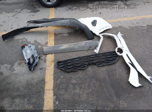 4T3LWRFV3SU192872 2025 TOYOTA RAV4 HYBRID White ხელსაწყოთა პანელის ხედი