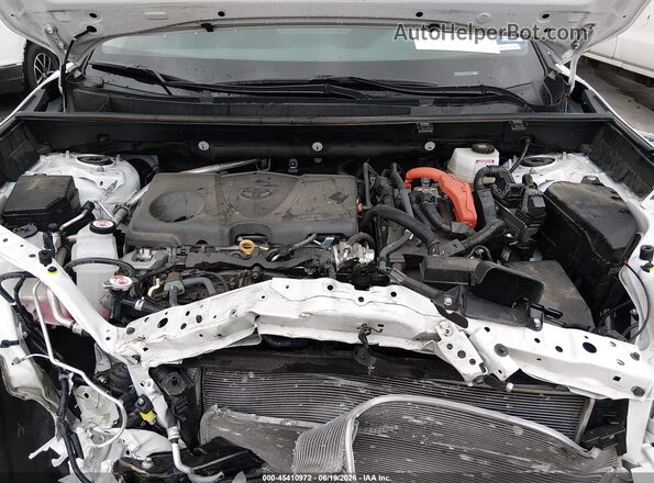 4T3LWRFV3SU192872 2025 TOYOTA RAV4 HYBRID White უკანა ხედი
