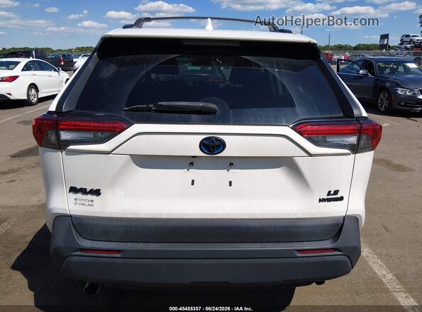 4T3LWRFV5MU020099 2021 TOYOTA RAV4 HYBRID White 