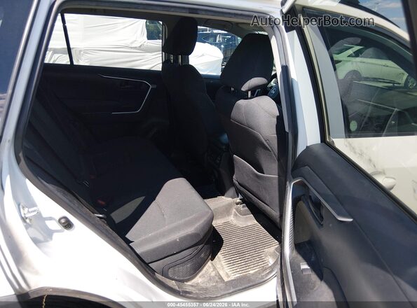 4T3LWRFV5MU020099 2021 TOYOTA RAV4 HYBRID White Vista de la etiqueta del VIN