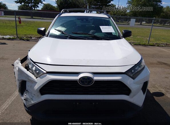 4T3LWRFV5MU020099 2021 TOYOTA RAV4 HYBRID White Vista del cuadro de instrumentos
