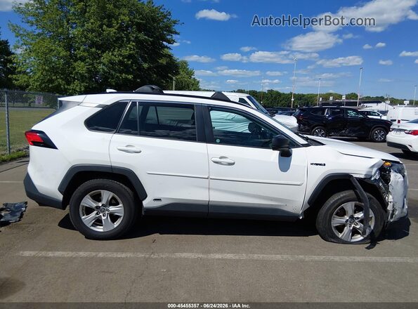 4T3LWRFV5MU020099 2021 TOYOTA RAV4 HYBRID White Vista interior trasera