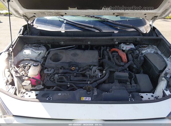 4T3LWRFV5MU020099 2021 TOYOTA RAV4 HYBRID White Vista trasera