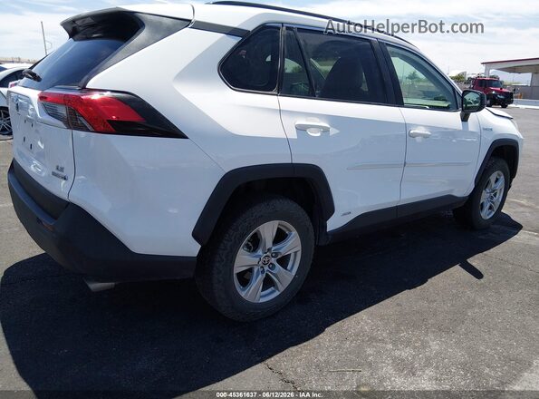 4T3LWRFV6MU034061 2021 TOYOTA RAV4 HYBRID White Հետևի աջ