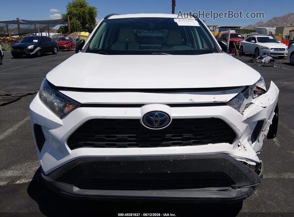 4T3LWRFV6MU034061 2021 TOYOTA RAV4 HYBRID White Սարքավորումների վահանակի տեսք