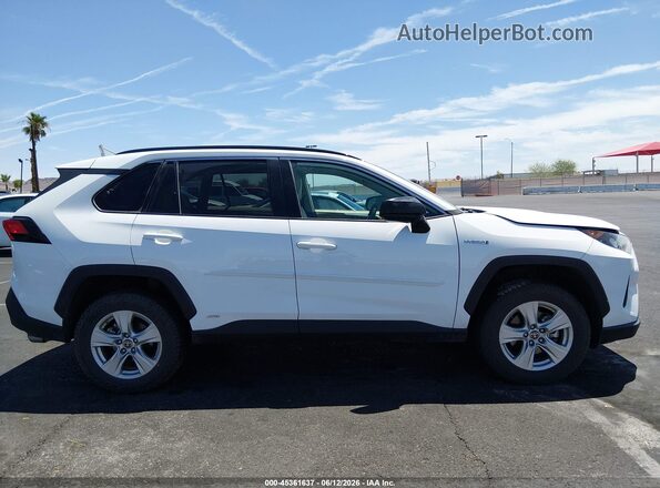 4T3LWRFV6MU034061 2021 TOYOTA RAV4 HYBRID White Սալոնի հետևի տեսք