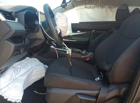 4T3LWRFV6SU166394 2025 TOYOTA RAV4 Gray Front interior view