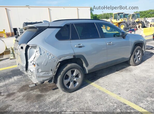 4T3LWRFVXNU071292 2022 TOYOTA RAV4 HYBRID Silver Задня права чверть