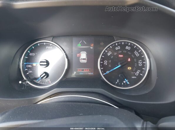 4T3LWRFVXNU071292 2022 TOYOTA RAV4 HYBRID Silver Вид задніх сидінь