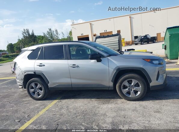 4T3LWRFVXNU071292 2022 TOYOTA RAV4 HYBRID Silver Вид задньої частини салону