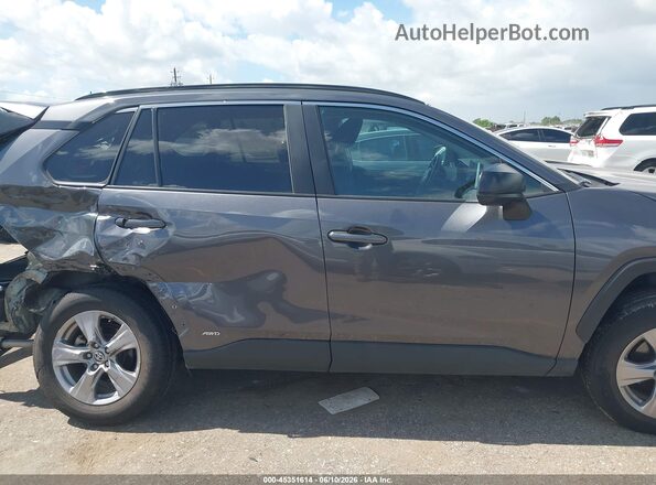 4T3LWRFVXSU190388 2025 TOYOTA RAV4 HYBRID Gray Widok wnętrza z tyłu