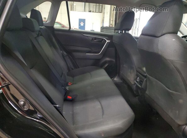 4T3MWRFV2LU008219 2020 TOYOTA RAV4 Black Вид задньої частини салону