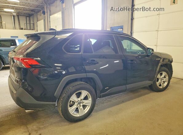 4T3MWRFV2LU008219 2020 TOYOTA RAV4 Black Задня права чверть
