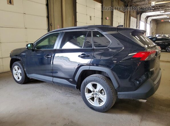 4T3MWRFV2LU008219 2020 TOYOTA RAV4 Black Задня ліва чверть