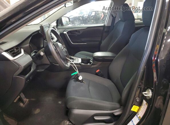4T3MWRFV2LU008219 2020 TOYOTA RAV4 Black Вид салону спереду