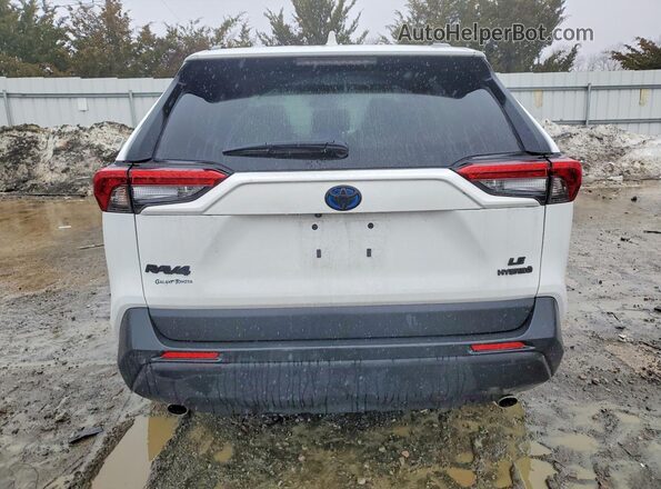 4T3MWRFV2RU128840 2024 TOYOTA RAV4 White Widok z tyłu