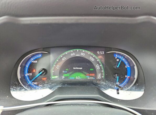 4T3MWRFV3PU095327 2023 TOYOTA RAV4 Серебряный Вид щитка приборов