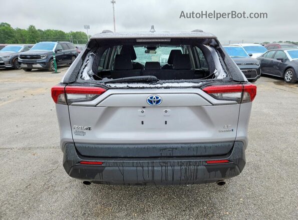 4T3MWRFV3PU095327 2023 TOYOTA RAV4 Серебряный Вид сзади