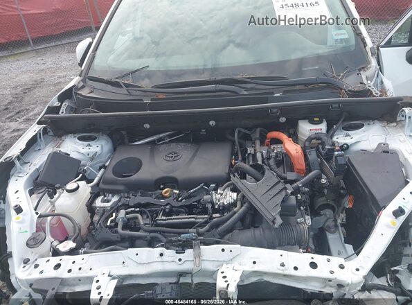 4T3MWRFV4NU073706 2022 TOYOTA RAV4 HYBRID White Հետևի տեսք