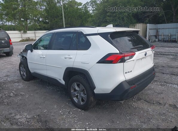 4T3MWRFV4NU073706 2022 TOYOTA RAV4 HYBRID White Հետևի ձախ