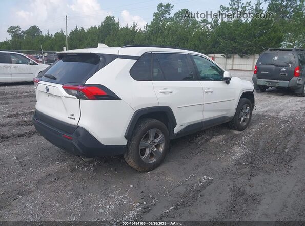 4T3MWRFV4NU073706 2022 TOYOTA RAV4 HYBRID White Հետևի աջ