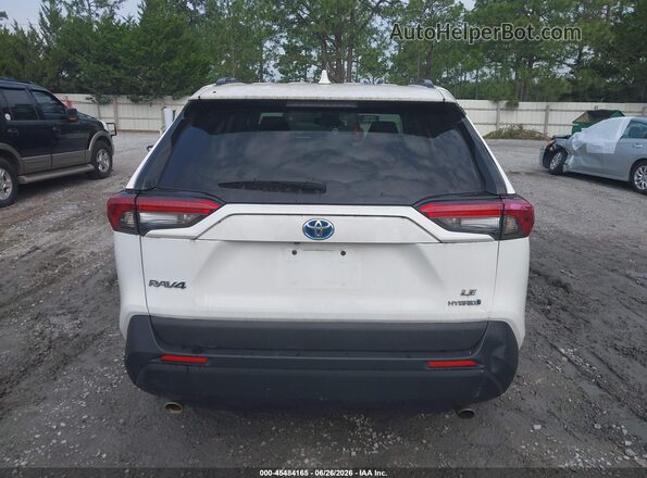 4T3MWRFV4NU073706 2022 TOYOTA RAV4 HYBRID White 