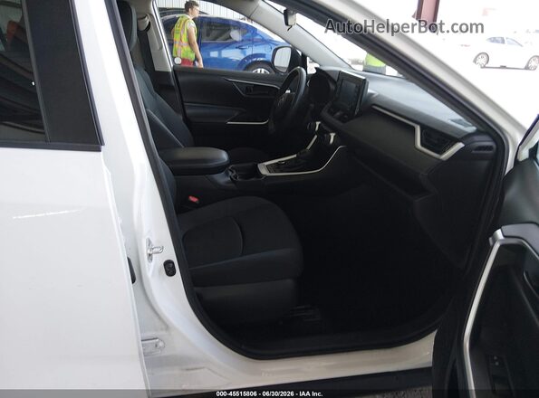 4T3MWRFV6MU018625 2021 TOYOTA RAV4 HYBRID White Widok wnętrza z przodu