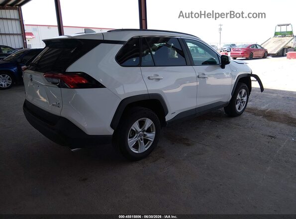 4T3MWRFV6MU018625 2021 TOYOTA RAV4 HYBRID White Tył prawy