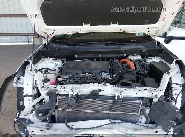 4T3MWRFV6MU018625 2021 TOYOTA RAV4 HYBRID White Widok z tyłu