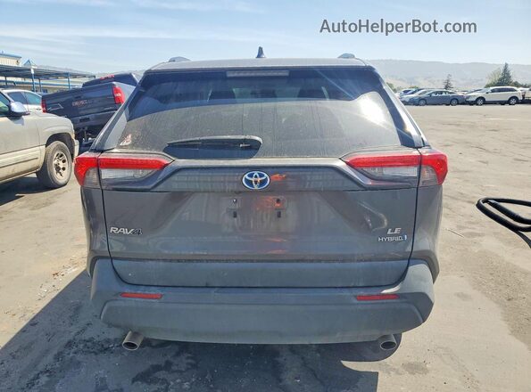 4T3MWRFV6NU059533 2022 TOYOTA RAV4 Gray უკანა ხედი